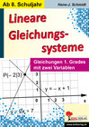 Buchcover Lineare Gleichungssysteme