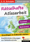 Buchcover Rätselhafte Atlasarbeit