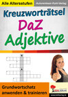 Buchcover Kreuzworträtsel DaZ - Adjektive