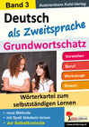 Buchcover Deutsch als Zweitsprache - Grundwortschatz 3