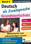 Buchcover Deutsch als Zweitsprache - Grundwortschatz 4