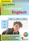 Buchcover Ganz einfache Logikrätsel Englisch