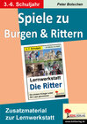 Buchcover Spiele zu Burgen & Rittern