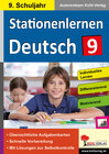 Buchcover Stationenlernen Deutsch / Klasse 9