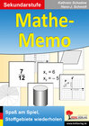 Buchcover Mathe-Memo