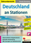 Buchcover Deutschland an Stationen / Sekundarstufe