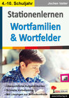 Buchcover Stationenlernen Wortfamilien und Wortfelder