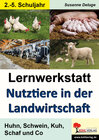 Buchcover Lernwerkstatt Nutztiere in der Landwirtschaft
