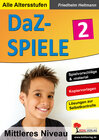 Buchcover DaZ-Spiele in drei Niveaustufen 2