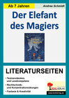 Buchcover Der Elefant des Magiers - Literaturseiten