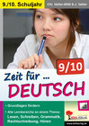 Buchcover Zeit für Deutsch / Klasse 9-10