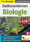 Buchcover Stationenlernen Biologie 5/6