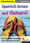 Buchcover Spanisch lernen mit Flashcards