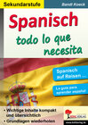 Buchcover Spanish ... todo lo que necesita