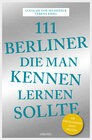 Buchcover 111 Berliner, die man kennen sollte