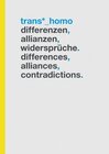 Buchcover Trans*_Homo