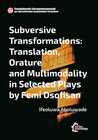 Buchcover Subversive Transformations