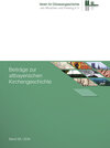 Buchcover Beiträge zur altbayerischen Kirchengeschichte 58 (2018)