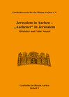 Buchcover Jerusalem in Aachen - "Aachener" in Jerusalem