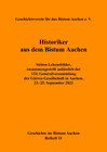 Buchcover Historiker aus dem Bistum Aachen