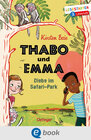 Buchcover Thabo und Emma. Diebe im Safari-Park