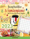 Buchcover Rezeptkalender und Familienplaner 2023