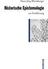 Buchcover Historische Epistemologie zur Einführung