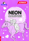 Buchcover schleich® Horse Club™ – Neon-Malspass