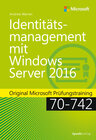 Buchcover Identitätsmanagement mit Windows Server 2016