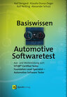 Buchcover Basiswissen Automotive Softwaretest