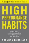 Buchcover High Performance Habits