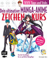 Buchcover Dein ultimativer Manga-Anime-Zeichenkurs – 111 Tipps und Tricks – Von den Grundlagen bis zur perfekten Mangafigur