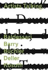 Buchcover Artists Talking: Conceptual Art Baldessari Barry Büchler Deller Kosuth