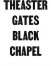 Buchcover Theaster Gates. Black Chapel