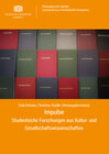 Buchcover Impulse. Studentische Forschungen aus Kultur- und Gesellschaftswissenschaften