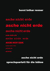 Buchcover asche nicht erde