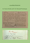Buchcover Dr. France Kotnik und P. Dr. Romuald Pramberger