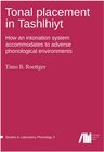 Buchcover Tonal placement in Tashlhiyt