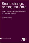 Buchcover Sound change, priming, salience