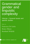 Buchcover Grammatical gender and linguistic complexity