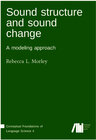 Buchcover Sound structure and sound change