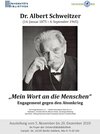 Buchcover Dr. Albert Schweitzer : „Mein Wort an die Menschen”