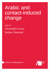 Buchcover Arabic and contact-induced change
