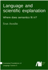 Buchcover Language and scientific explanation