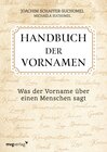 Buchcover Handbuch der Vornamen