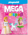 Buchcover Playmobil Mega Malspaß für Mädchen