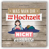 Buchcover Was man Dir vor der Hochzeit nicht erzählte