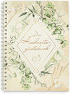 Buchcover familiawedding Greenery - Design Gästebuch zur Hochzeit