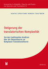 Buchcover Steigerung der translatorischen Komplexität