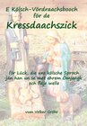 Buchcover Kressdaachszick